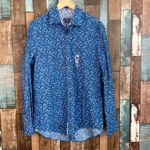 Van Heusen flex 32/33 large slim fit stretch button down shirt